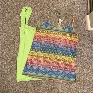 Two tank tops